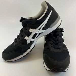 ASICS ONITSUKA TIGER Mens 11.5 Sneakers Casual 1183A503 Black And White
